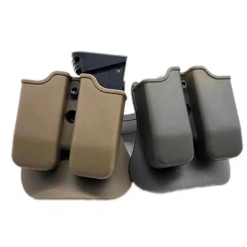 Portarrollos doble Universal 9mm.40 Mag Holster para G17 M9 M92 Double Paddle Mag Pouch Holster - imagen 5