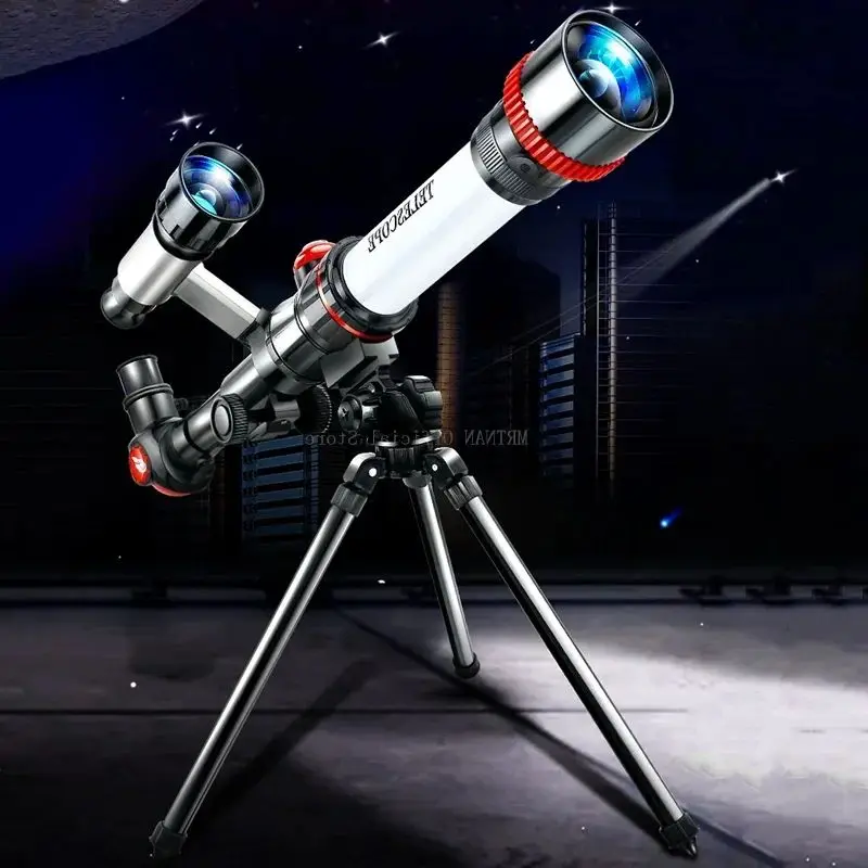 Telescopio astronómico profesional HD de gran aumento para niños y estudiantes, binoculares Monocular de doble uso para observación de estrellas y enseñanza - imagen 3