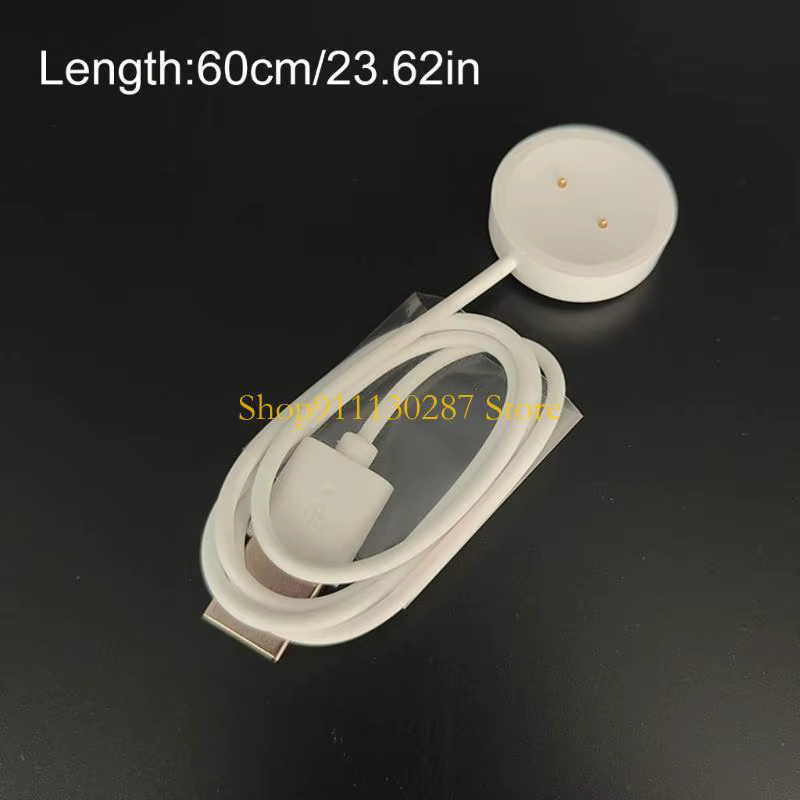 Cable de carga para smartwatch en diferentes ángulos