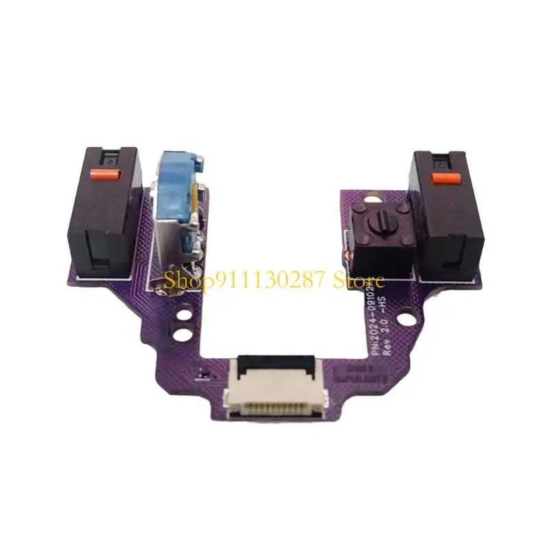 Placa base con microinterruptor ratón J1HC, a prueba polvo para ratón GProX Superlight 2 con decodificadores rueda - imagen 4