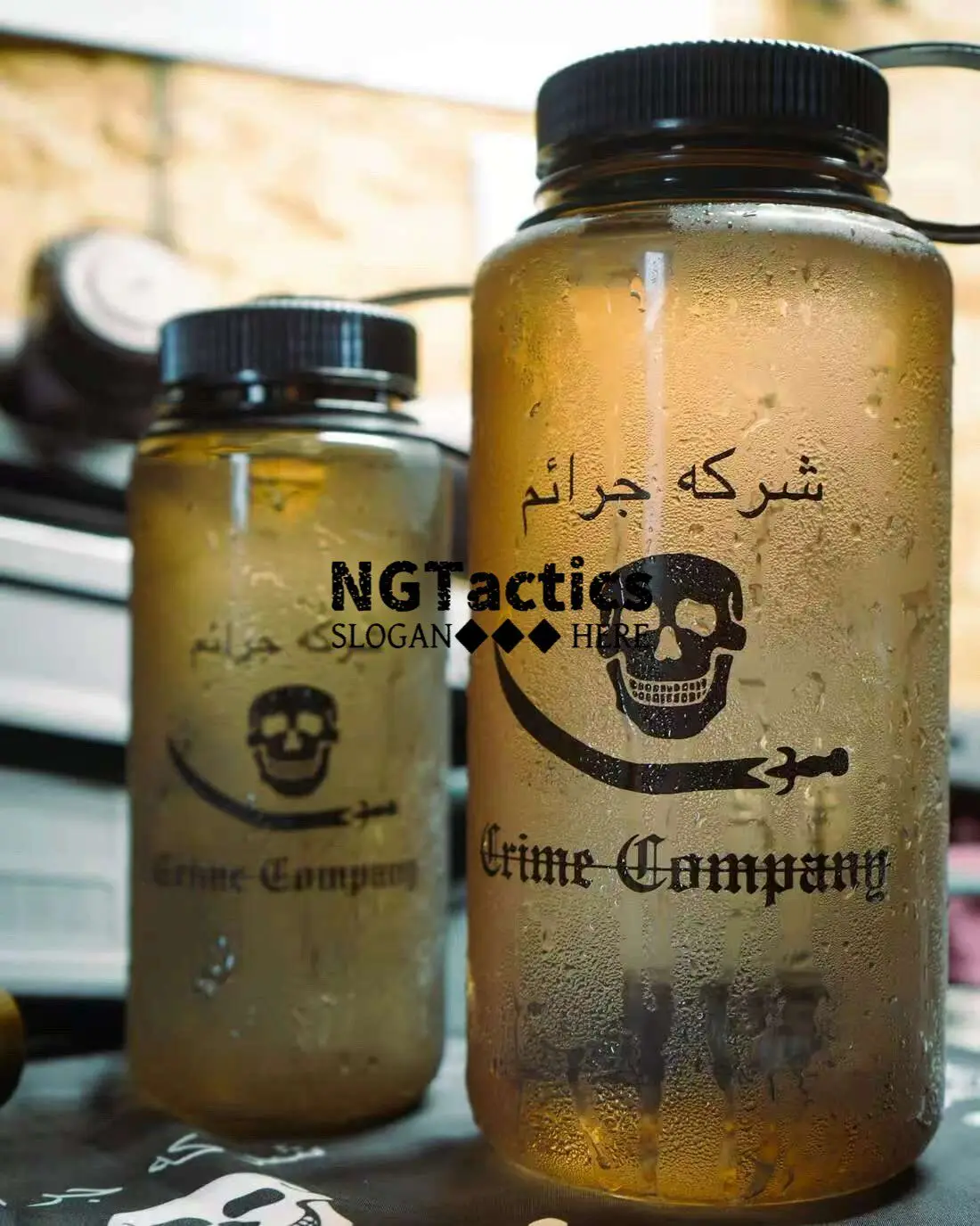 Botella táctica de agua deportiva estilo CrimeCo - imagen 3