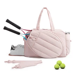 Bolso para raquetas de bádminton y tenis, entrenamiento deportivo al aire libre, senderismo, Camping, bolso de hombro, gimnasio, Fitness, Yoga, equipaje de viaje, lona