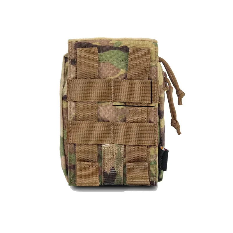 Bolsa para botiquín de primeros auxilios Airsoft, bolsa médica táctica EDC Molle ATS, Kit médico de utilidad extraíble de emergencia de supervivencia Multicam - imagen 2
