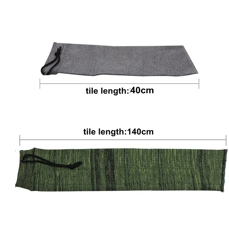 Funda de silicona para pistola, calcetín de protección para Rifle, escopeta, caña de pescar, bolsa de almacenamiento, 36/140CM - imagen 4