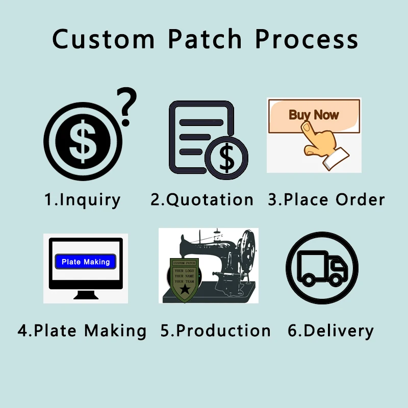 Parches tejidos personalizados para hacer tu diseño/logotipo/nombre, parches para planchar, parche Fusible DIY con personalidad, parche de gancho y bucle para ropa - imagen 4