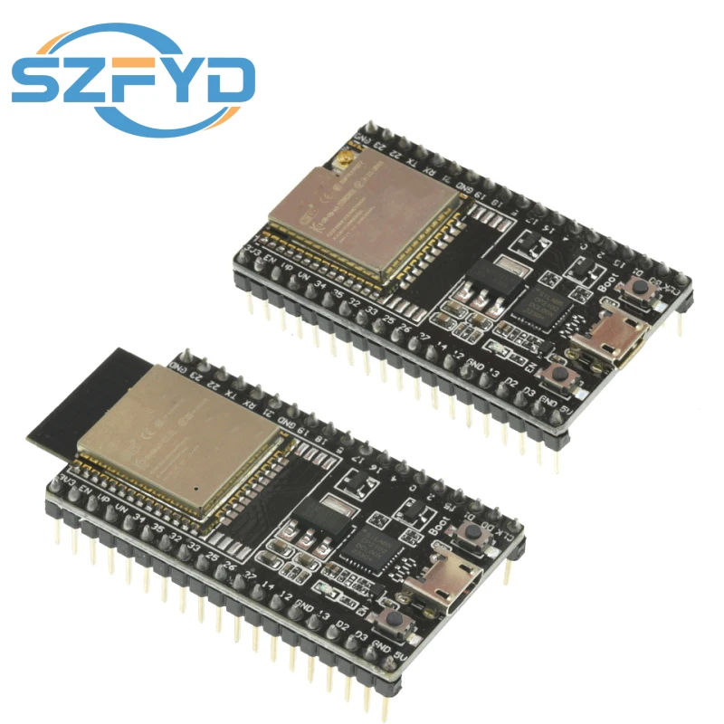 Placa de desarrollo ESP32 30P 38P WiFi + Bluetooth compatible con consumo de energía ultrabajo ESP-32 de doble núcleo ESP32-32D ESP32-32U
