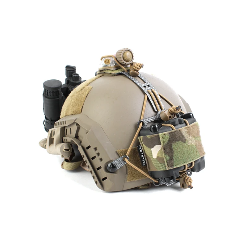 Casco táctico de caza al aire libre PVS31 bolsa del sistema de retención de batería - imagen 5