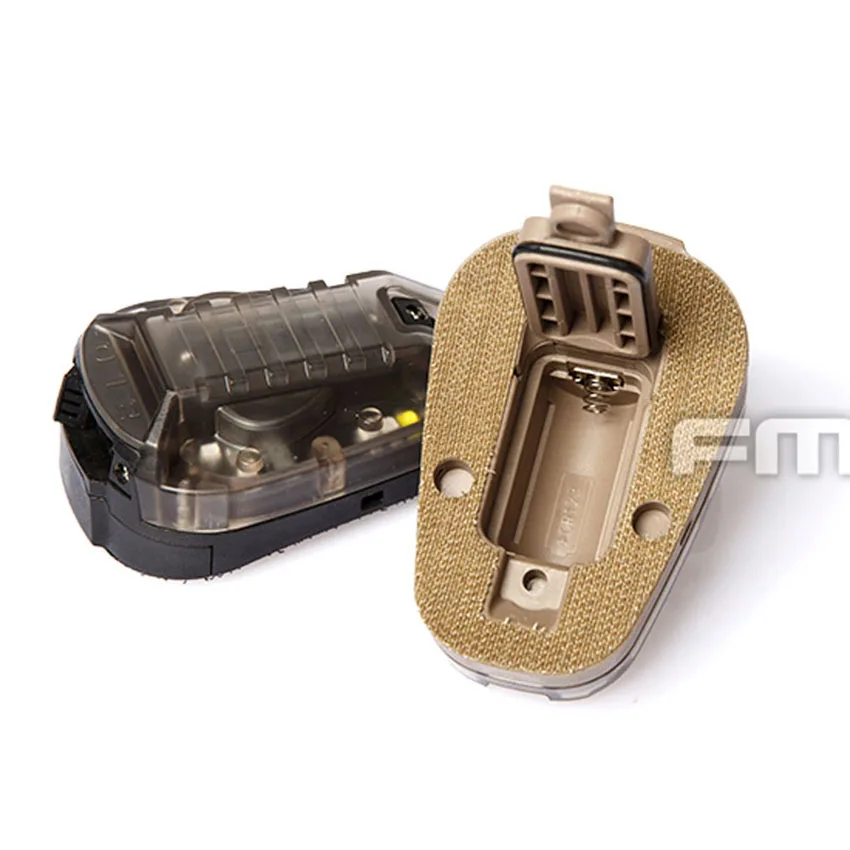 FMA Survival HEL-STAR 6 Marcador LED montado en casco Luz estroboscópica Luz verde - imagen 5