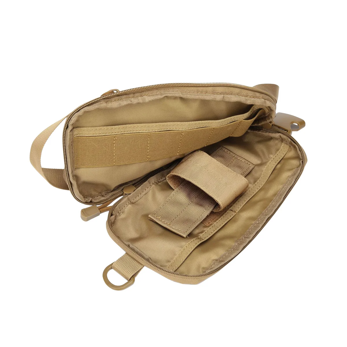 Bolsa táctica para pistola de ocultación IWB, funda para pistola, correa de hombro Molle, bolsillos de caza para G43 G17 1911 G19 Taurus G2C HK USP - imagen 5