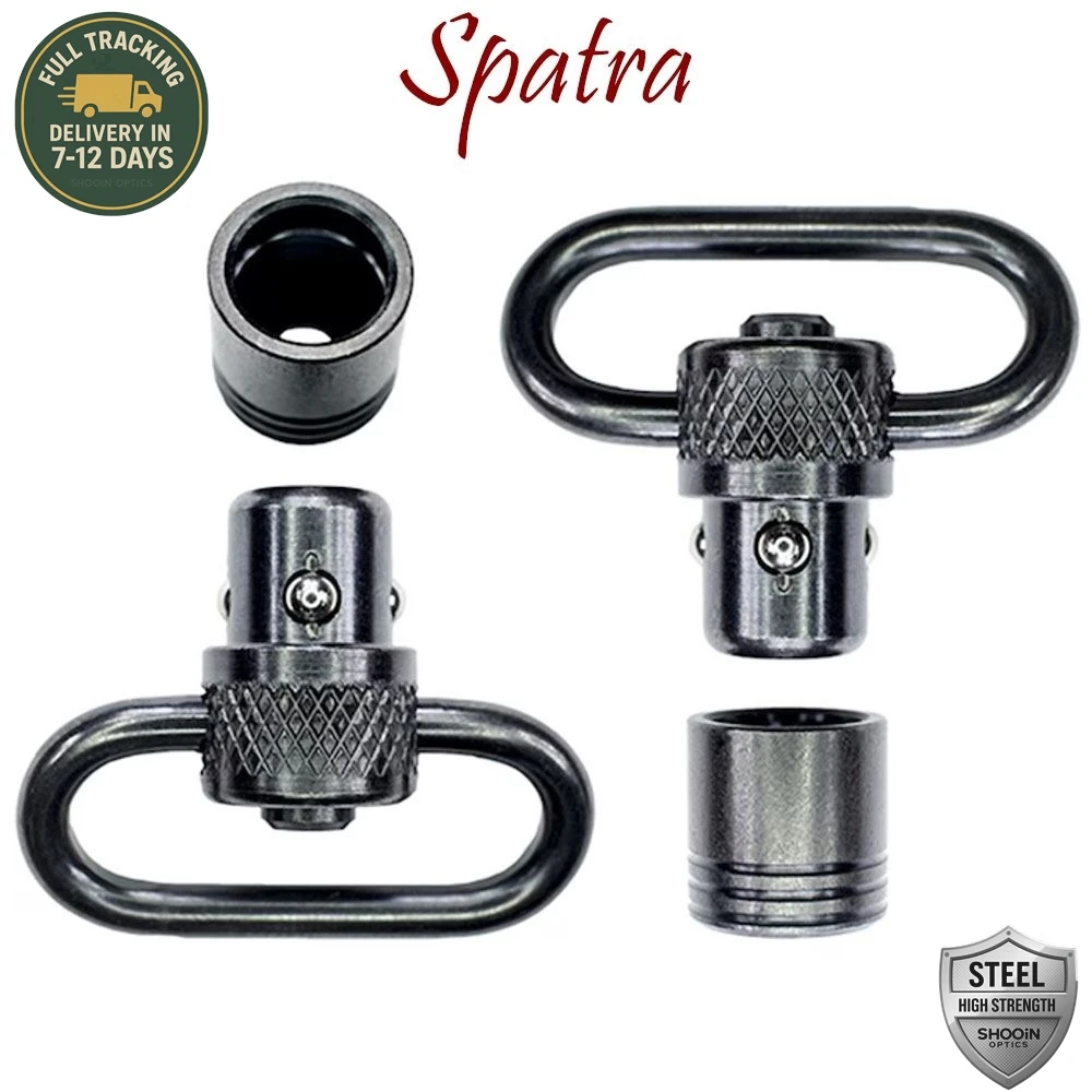 2 draai-drukknoppen voor een snelle loskoppeling van de 1 inch schouderriem - imagen 2