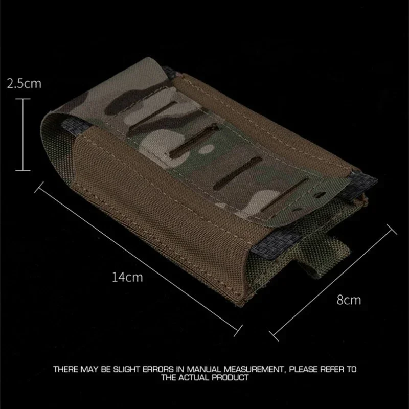 ERQYGRA revista táctica 5,56, bolsa individual Mag multifunción, riñonera de caza Molle CS, accesorios de Paintball, equipo de juego de guerra - imagen 3