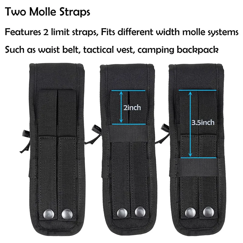 Bolsa de almacenamiento de silenciador térmico táctico, accesorio de tiro duradero y resistente al calor, almacenamiento seguro de silenciador, adecuado para 5-7 pulgadas - imagen 2