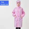 Pink hooded coat