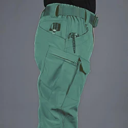 Pantalones elásticos Cargo para hombre senderismo y entrenamiento