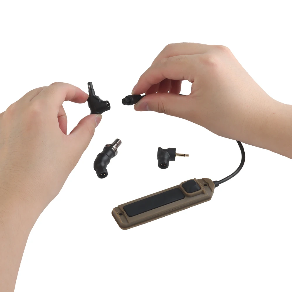 SF M300 M600 X400 luz PEQ interruptor de cinta de alambre de doble función SF 2,5mm enchufe láser de grúa con montaje de Clip de retención Picatinny - imagen 4