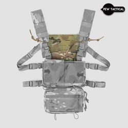 PEW plataforma de pecho táctica estilo AXL MOLLE con panel JTAC