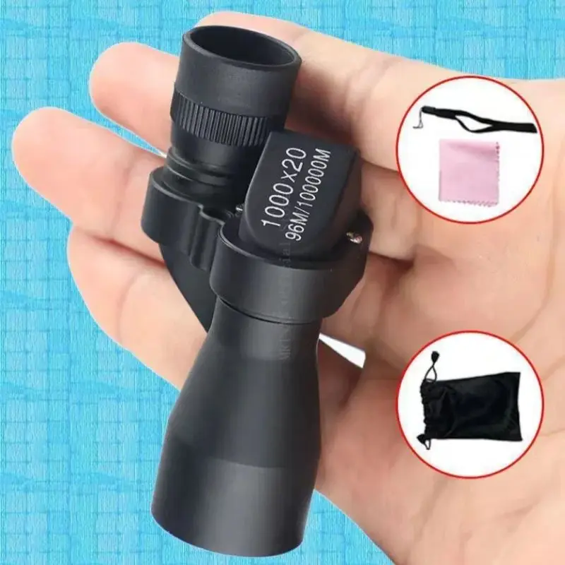 Mini telescopio Monocular de bolsillo HD portátil, gran aumento, Zoom, pesca al aire libre, caza, Camping, Montañismo - imagen 2