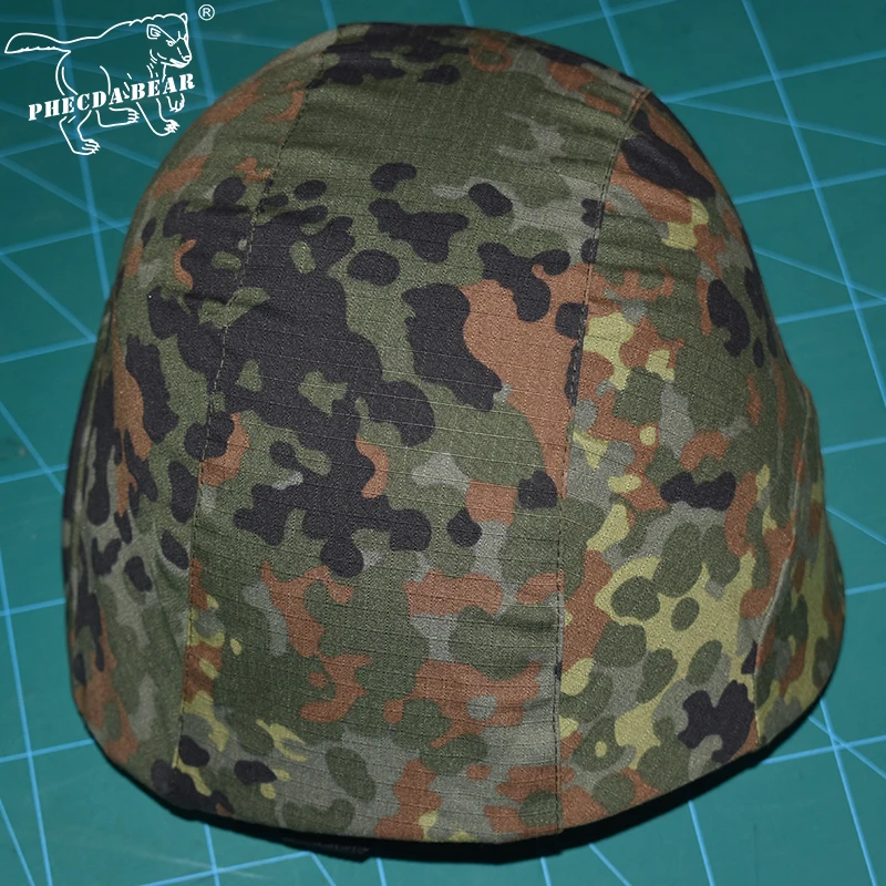 Tela para casco De Spot Jungle Camo apta para casco MICH M88 M35 - imagen 3