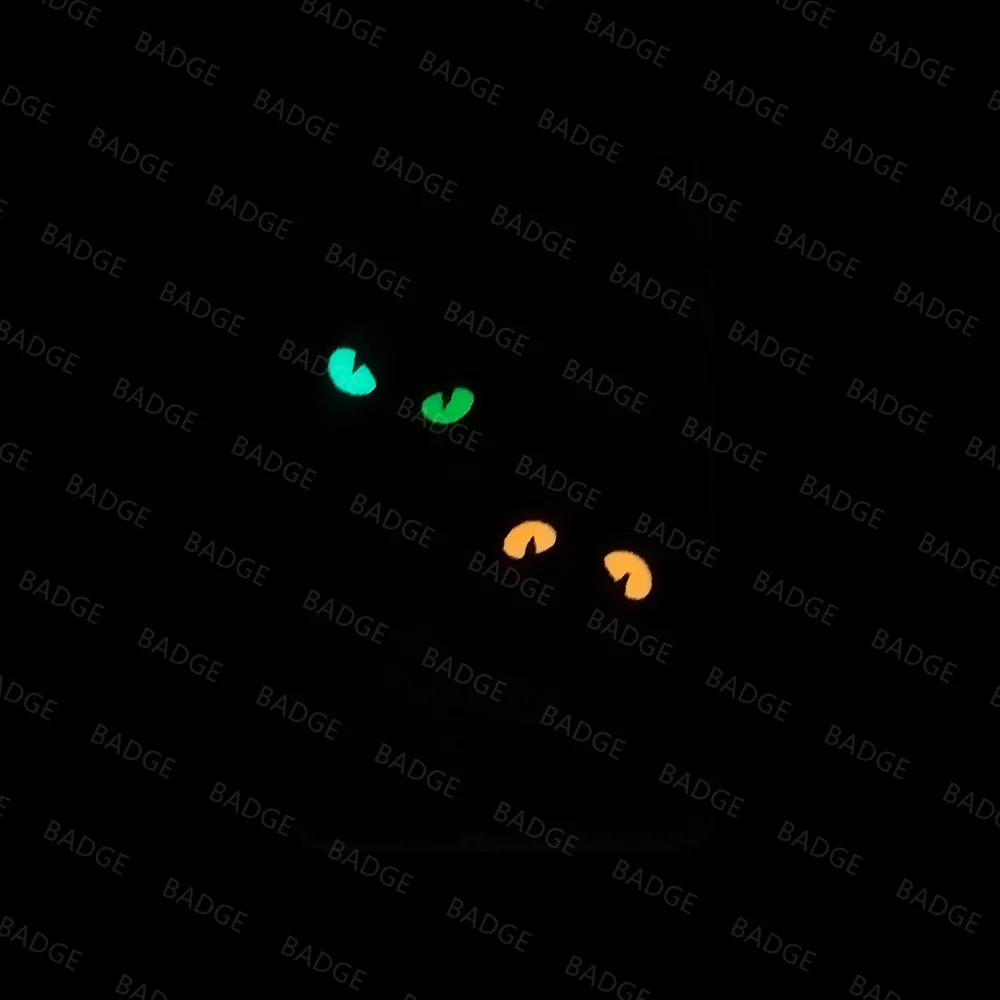 Parche táctico ojos gato diablo brillo oscuridad gancho combate Ranger - imagen 3