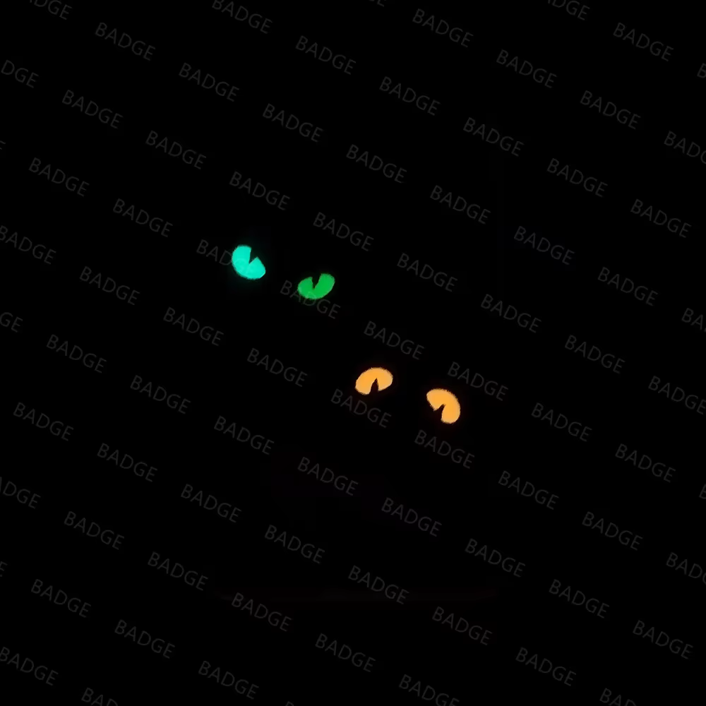 Parche táctico ojos gato diablo brillo oscuridad gancho combate Ranger - imagen 3