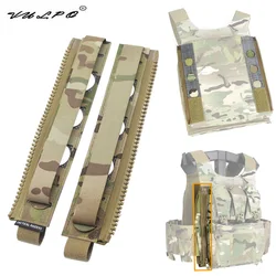 VULPO Chaleco táctico con panel trasero MOLLE para mochila FCSK 3.0