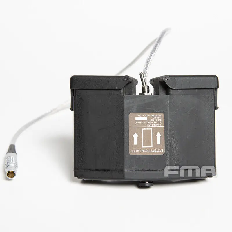 Caja de batería funcional FMA AVS-9 ANVIS 9 NVG + soporte NVG de aviador ANVIS6/9 funcional - imagen 5