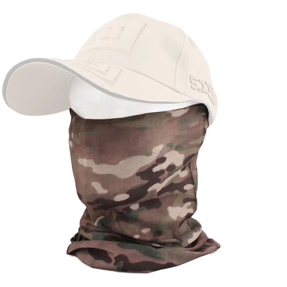 EMERSONGEAR capucha de secado rápido protección facial de secado rápido máscara con capucha multifuncional Airsoft Camping máscara transpirable Wooland EM6628 - imagen 5