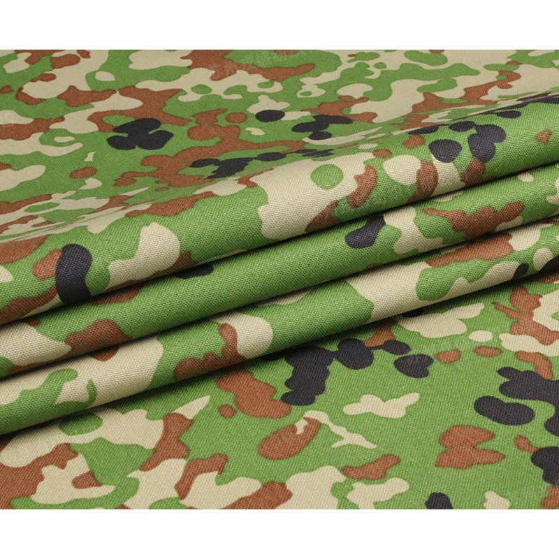 JSDF Camuflaje de la selva japonesa 500D Nylon Resistente a desgarros Impermeable Recubierto de PU Tela a prueba de infrarrojos - imagen 2