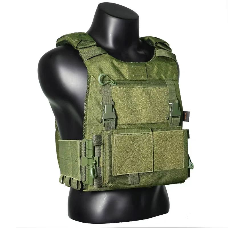 Chaleco táctico MOLLE ligero con sistema desmontaje rápido - imagen 3