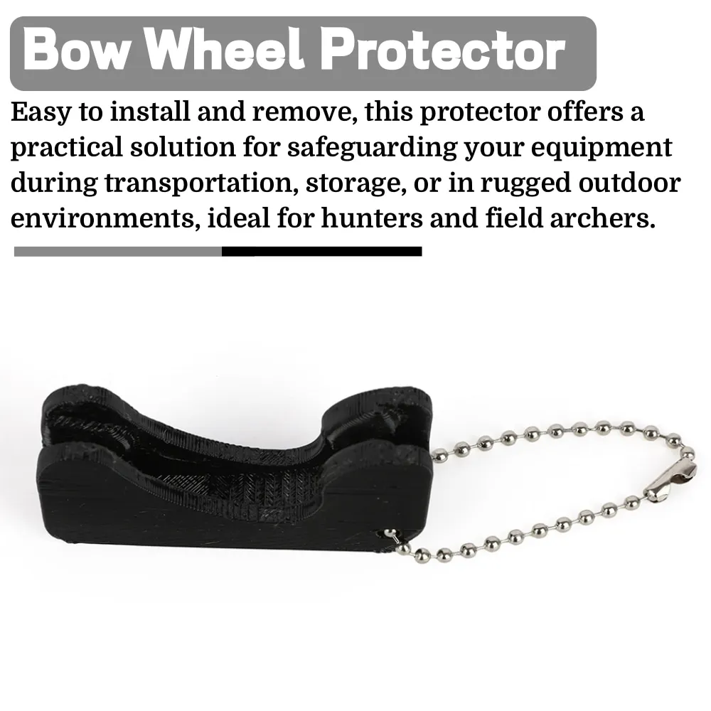Protector de rueda de polea de arco compuesto de tiro con arco, PLA, multicolor, duradero, objetivo de tiro, accesorios de arco compuesto de caza - imagen 3