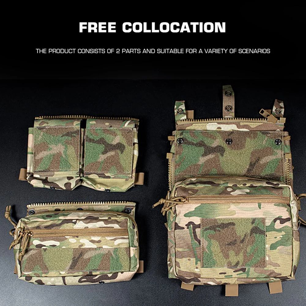 Mochila con Panel táctico avanzado, bolsa portadora de placa, chaleco Airsoft de caza, accesorios para chaleco de asalto LV-119 - imagen 3