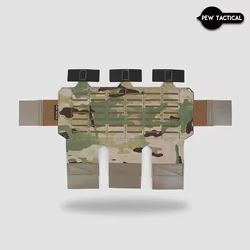 PEW Tactical panel MOLLE auxiliar para airsoft en ripstop