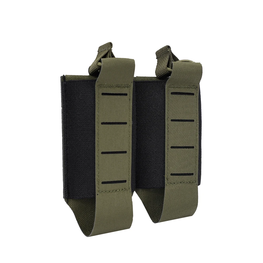 Tegris táctico de nailon 500D, 8 capas®Bolsa de doble imán AR M4, 5,56/7,62, portador de corte láser, bolsa Molle, soporte para revistas, equipo Airsoft - imagen 5