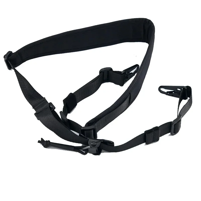 Eslinga para Rifle táctico, correa Modular para caza y combate, Multicam extraíble, 2 puntos/1 punto, 2,25 ", accesorios para Rifle acolchado - imagen 2