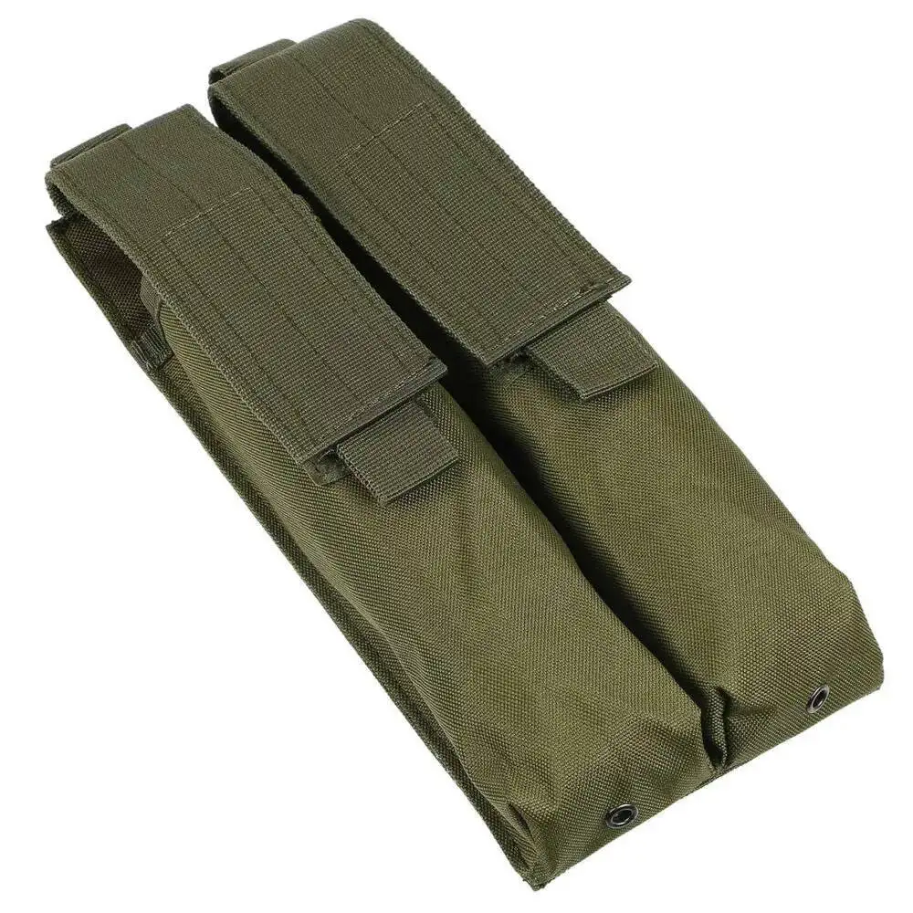 Bolsa doble para revistas P90, soporte para MP7 MAG, Panel táctico MOLLE, cierre de gancho y bucle, equipo Airsoft para Paintball - imagen 5