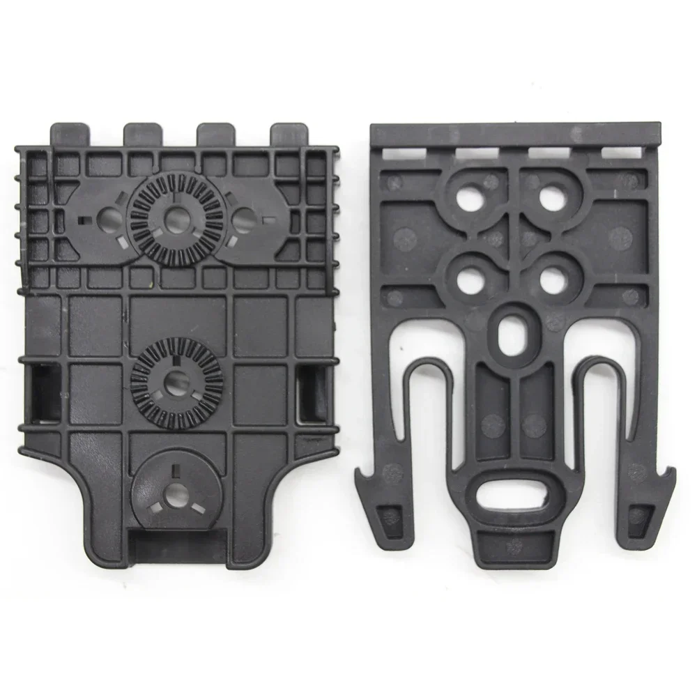 Kit de sistema de bloqueo rápido QLS19-22, accesorio de plataforma para fundas de servicio y accesorios, retención de placa receptora de horquilla de bloqueo - imagen 3