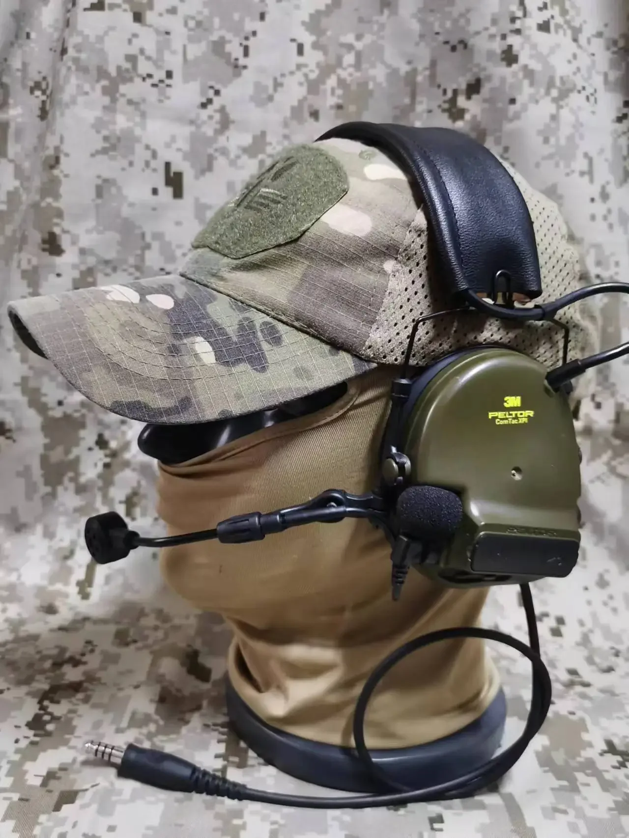 Auriculares tácticos Comtac XPI/VI con reducción de ruido, cascos tácticos montados en la cabeza, equipo de comunicaciones - imagen 4