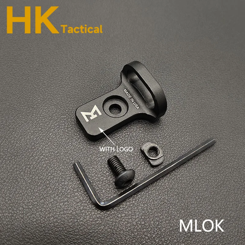 Correa de hombro táctica CNC CQD, eslinga rápida, montaje de eslinga CQB, adaptador de montaje de eslinga QD frontal, herramienta MLOK Airsoft, eslingas QD para pistola de caza - imagen 5