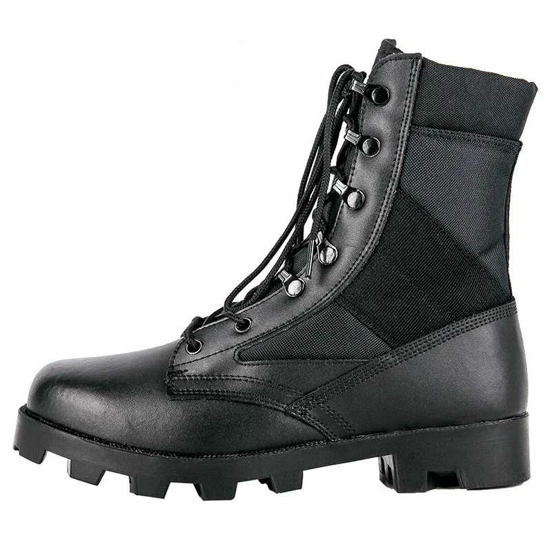 Botas de combate de entrenamiento al aire libre para hombre, zapatos transpirables de camuflaje para el desierto, senderismo, escalada y Camping, primavera y otoño - imagen 5
