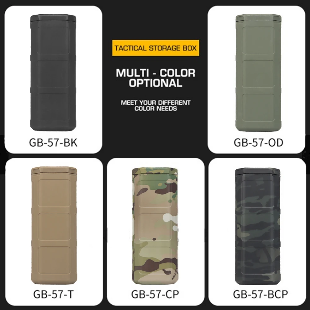 Estuche de herramientas táctico a prueba golpes, torniquete portátil para caza al aire libre, Camping, linterna, almacenamiento llaves, rígido gafas, equipo - imagen 4