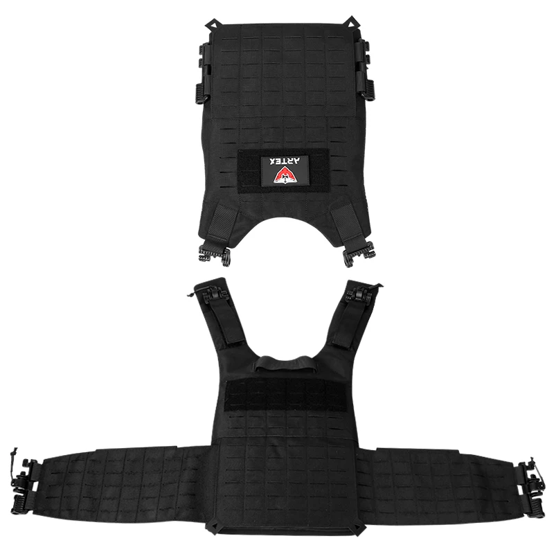 Chaleco táctico portador de placa de caza al aire libre chaleco protector ajustable Airsoft portador equipo de combate 6094 chaleco - imagen 5