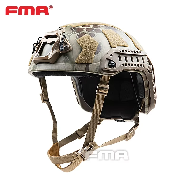 Sistema de casco de corte alto FMA FAST SF, versión ABS, engrosado 7 mm, casco táctico, alta calidad, TB1315A - imagen 2