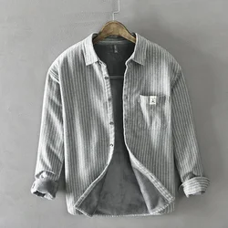 Camisa táctica de franela con forro polar – Invierno
