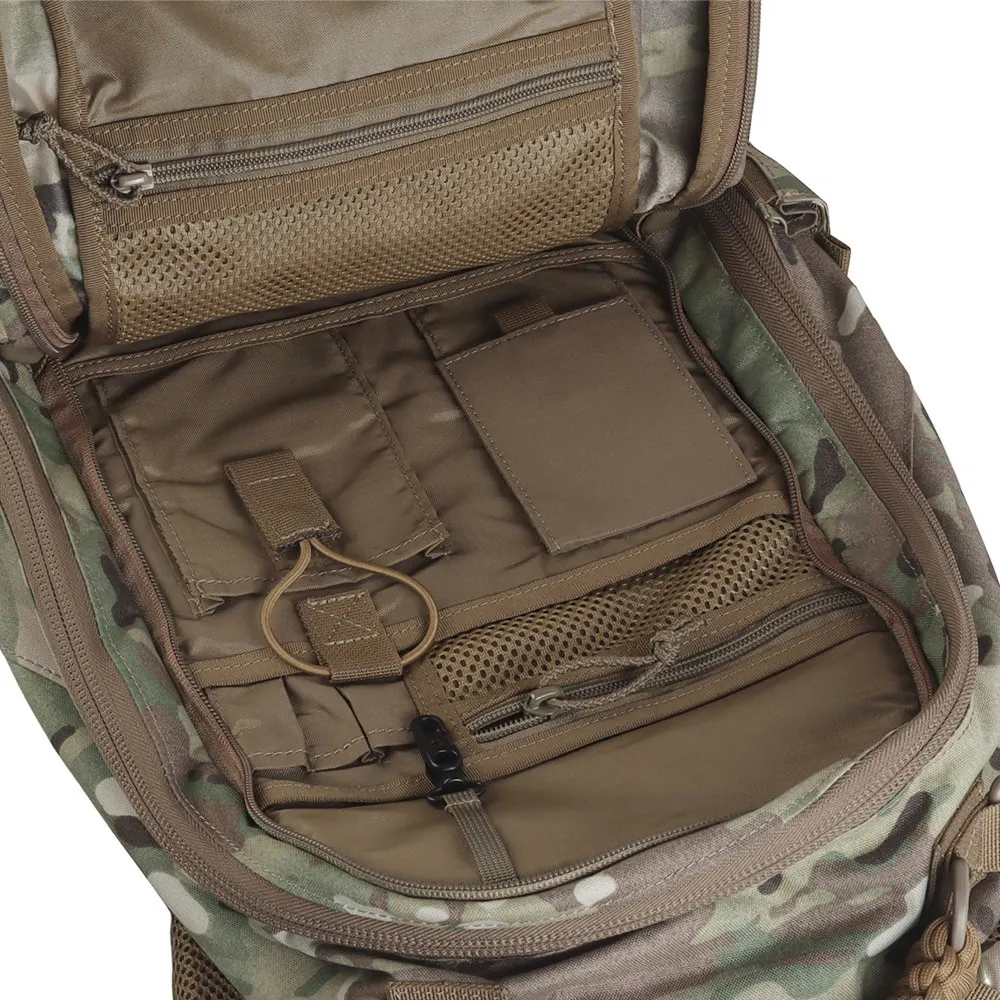 Mochila táctica asalto MOLLE con bolsa de hidratación gran capacidad - imagen 4
