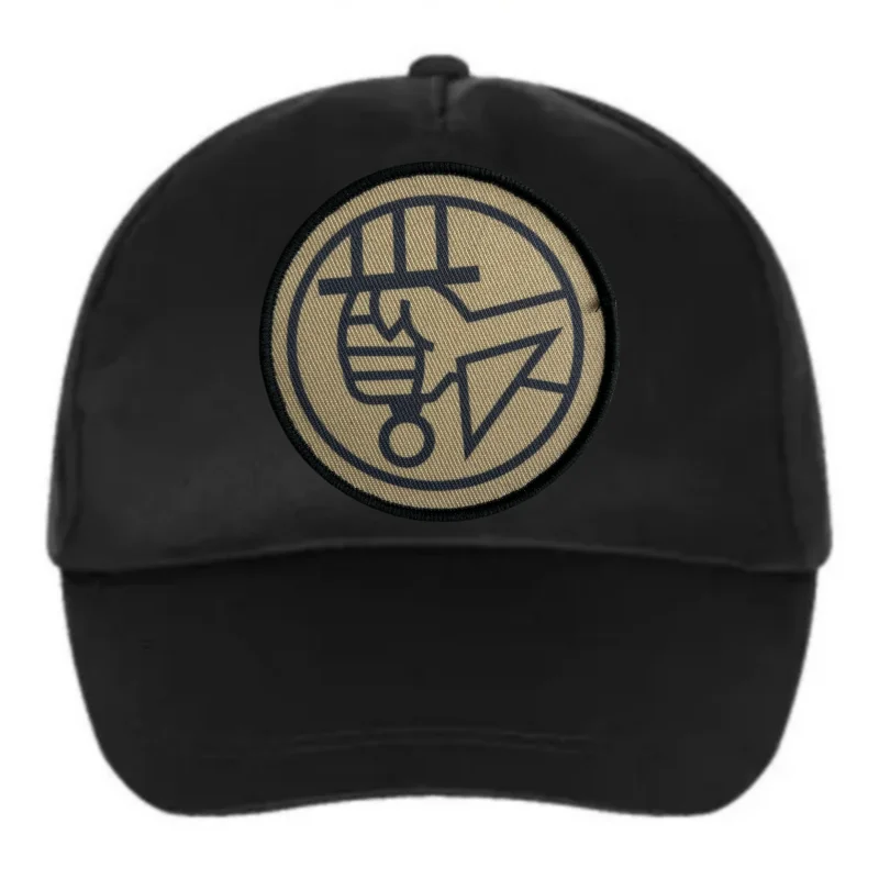 Parche de impresión de escudo Hellboy BPRD, chaleco táctico, brazalete con gancho y bucle, mochila, insignia decorativa de moral, parches adhesivos para ropa - imagen 5