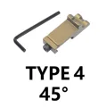 TYPE 4 45 degree DE