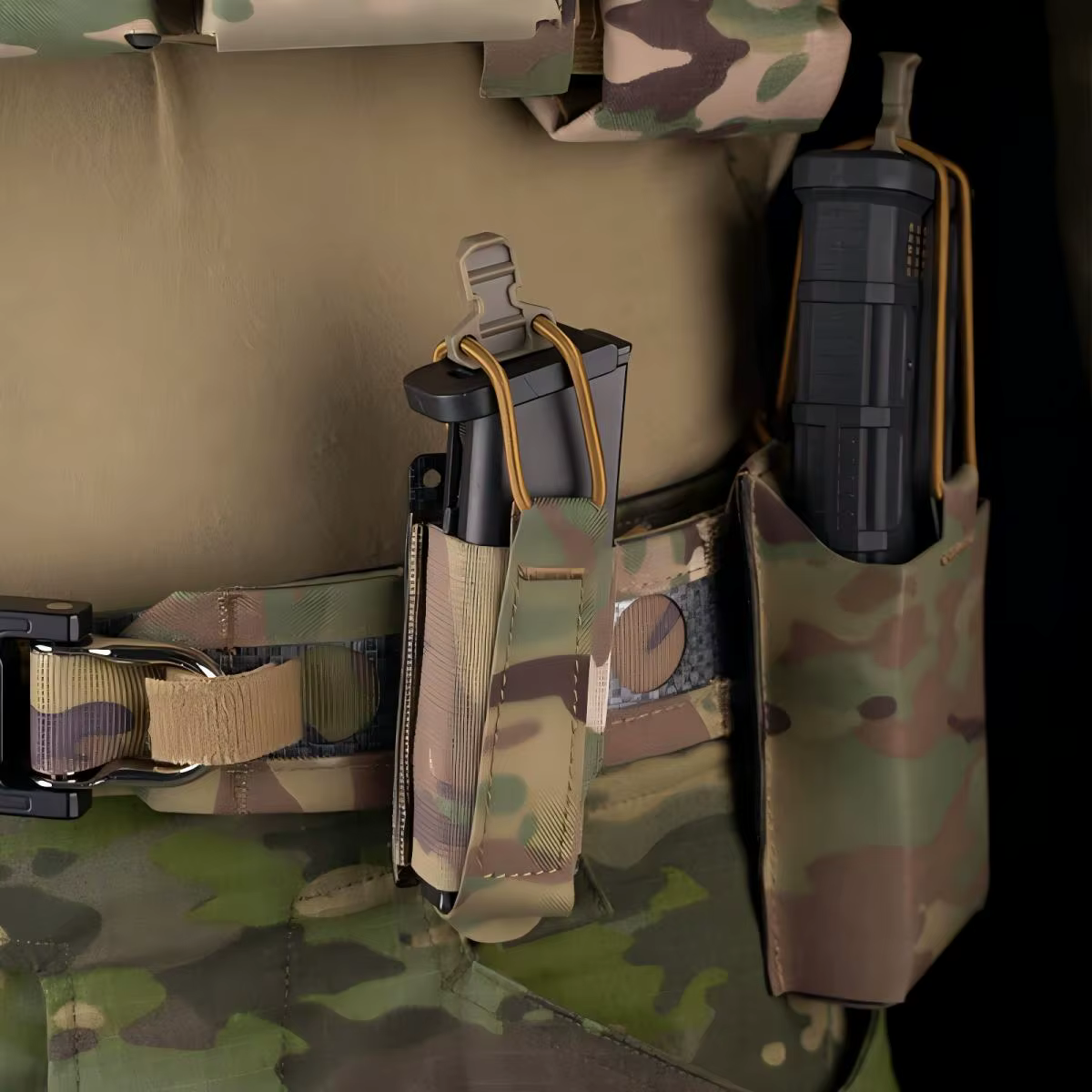 Poseidon Defense EMP portacargador pistola MOLLE 9mm .40S&W Airsoft - imagen 3