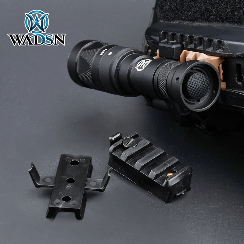 Accesorio táctico para casco Airsoft, juego de alineación rápida de plástico, adaptador de riel para casco, montaje de linterna, luz Scout - imagen 4