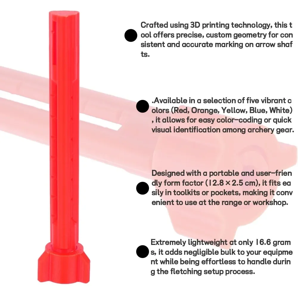 Línea de dibujo de flecha, palo de pluma recta en espiral, herramienta de Fletches, arco, caza, objetivo, línea de dibujo de flecha, plumas de palo recto - imagen 4