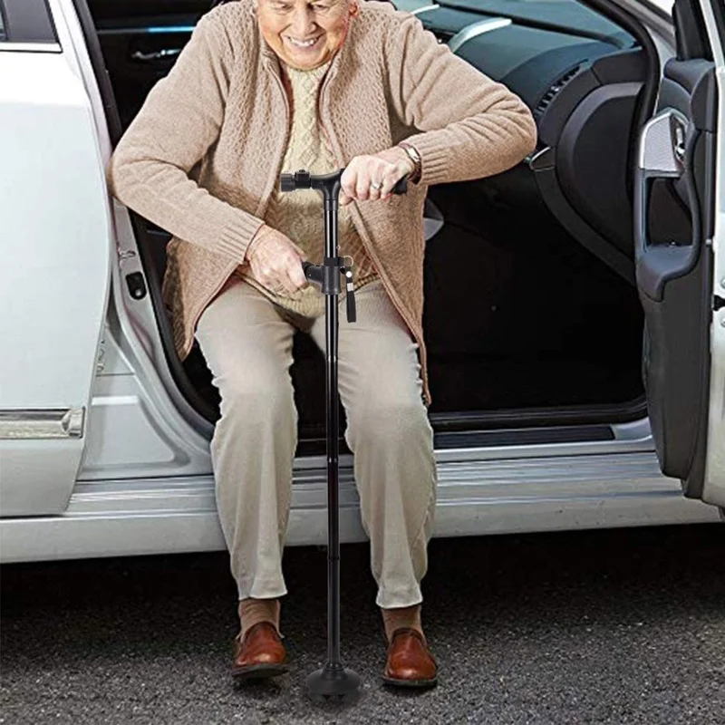 Bastón Plegable - Sistema doble mango